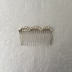 Vintage 70s〜80s retro crystal bijou hair accessory レトロ ヴィンテージ クリスタル ビジュー 髪飾り