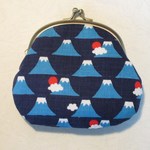 がま口財布　＊富士山＊