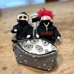 ⑦💎柄が可愛い小ぶりポーチ