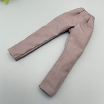 単品　ライトグレー　ストレートパンツ　ズボン　リカちゃん　服　22cmドール