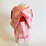 小型犬☆猫用浴衣紫陽花柄(桃色)Mサイズ