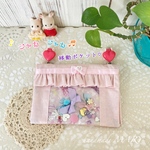【NEW】シャカシャカゆめかわ♡移動ポケット　ピンク　クリップなし