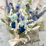 ドライフラワーのスワッグ ver.316〜*royal blue*〜