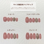 サイズ確認用クリアチップ（送料無料）