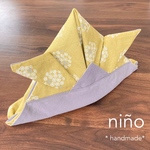 ＊ハンドメイド＊かぶれる兜帽子♡ベビー・キッズ共通サイズ