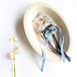  Bicolor grosgrain Ribbon/Long type/５color