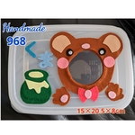 知育玩具　ぽっとん落とし【改良】くまさんぽっとんケース＆ぽっとん18個