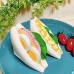 ☆マチなしver.☆サンドイッチセット【フェルトおままごと】