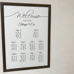 専用ページ　シーティングチャート　席次ボード　結婚式