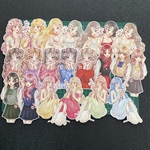 女の子ステッカー21枚
