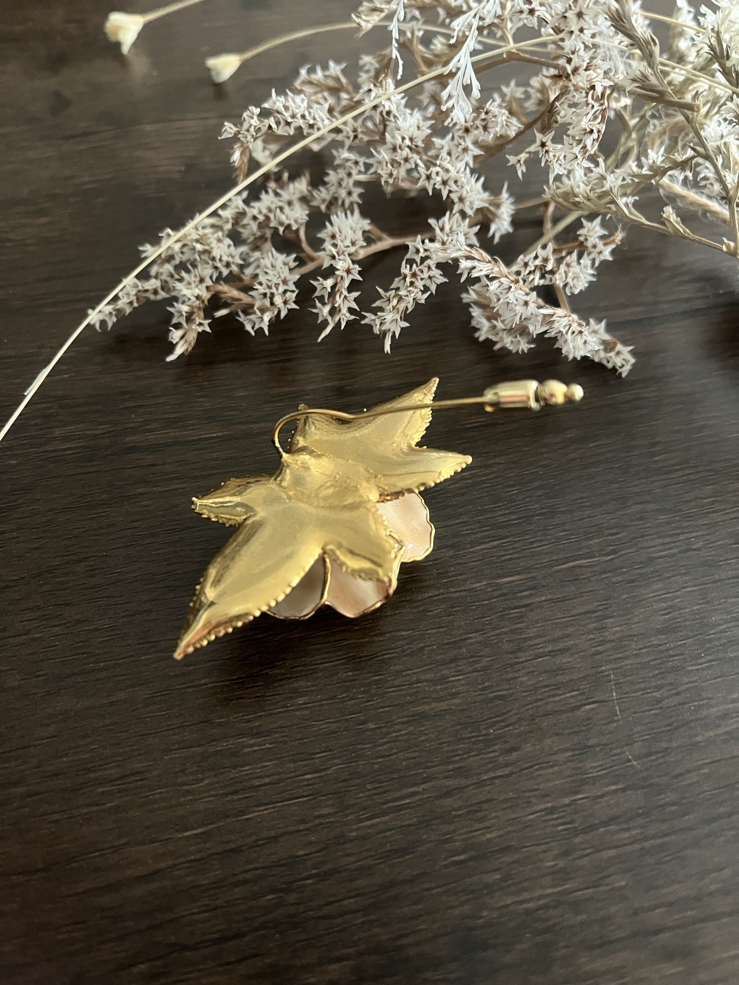 西洋アンティーク ブローチ フラワーモチーフ - Antique Art
