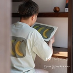 ※受注製作※ dana wadaharuna × BLUE BANANA STAND【バナナのうつろい】ビッグシルエットTシャツ