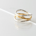 【Partial GP】Trinity wave RING / SV925 ≪送料無料≫