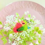 コザクラインコのキーホルダー