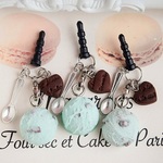 SALE!!溶けかけチョコミントアイスのイヤホンジャック