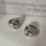 silver925 ネイティブ デザイン リング シルバー925  オープンリング カフリング シンプル ラップリング【R-134】