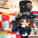 専用ページ❗️プチブライスサイズ　ゴーグル　シルバー