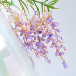 ご予約品  藤の花ピアス(再販不可)