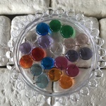 ガラスのコインチャームおトク20個セット