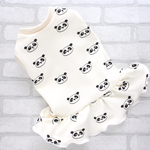 犬服☆パンダ柄☆ワンピース☆ハンドメイド