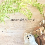 ⭐️kuroeri様専用ページ⭐️