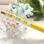 ハーバリウムボールペン　ハンドメイド　替芯付き