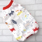 犬服☆カラフルDoggo☆タンクトップ ☆ハンドメイド