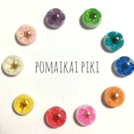 押し花ピアス