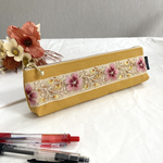 インド刺繍リボンのペンケース