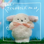 【春限定】さくらかすてら犬No.28