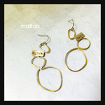 brassピアス “bubbles”