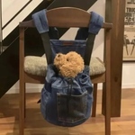 tamaki0423様オーダー専用ページ受注製作『DENIGAROO』カンガルー型バック Mサイズ&飛び出し防止ネット&Dカン✖️2