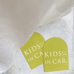 キッズインカーマグネット[kids in car]#6 mustard(マスタード) 