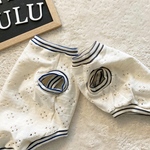 【犬服】リブ色が選べる♫レースニット生地のシンプルなタンクトップ