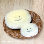 親子なむしパンくんぬいぐるみ【もふもふバニラくん】⑤