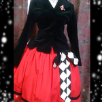 【Author M氏】alice skirt②red【創作ハンドメイドスカート】