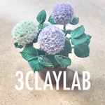 ☆送料無料☆ずっと一緒だよ/白＋紫　紫陽花