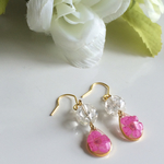 《送料無料》雨上がりの花♡ピアス