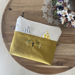 ネコちゃんといっしょ　16cmファスナーポーチ　