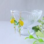 レモンドロップ　ピアス(イヤリング）