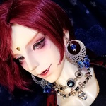 ●イヤリング Arabian BU● 1/3ドール向け ノンホールピアス