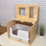 快適ワイド対応大きめ猫トイレカバー【一点限り】