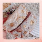 25cm × 2本セット インド刺繍リボン / リボン / りぼん / リボン資材