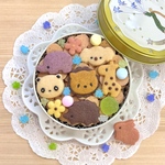 ドキドキッ☆わくわく☆動物園クッキー缶