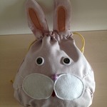 《Kさまオーダー》うさぎさんの巾着