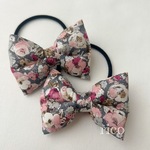 新色！！liberty リバティ☆ふわもこリボンのヘアゴム