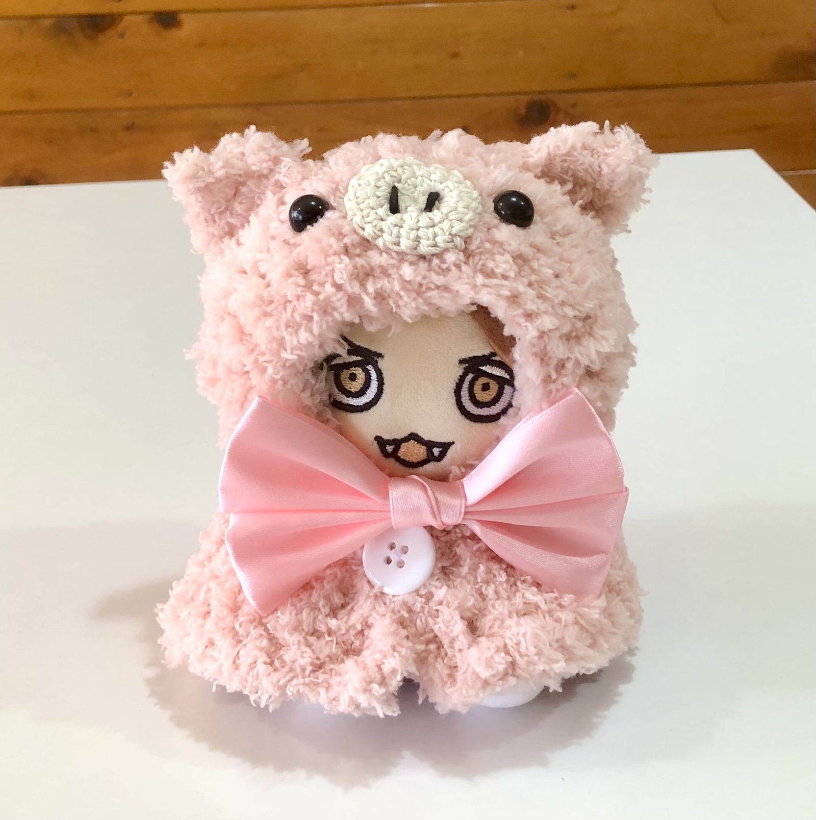 ちょこはむちゃん　ぬいぐるみ　ハンドメイド　平成 小梅ちゃん ぬいぐるみ - メルカリ
