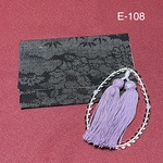 E-108再販　着物リメイク　正絹　紬　数珠入れ