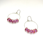 Grape Beads ピアス/イヤリング