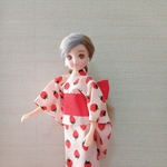 【再販しました！】 かわいいイチゴ   浴衣セット　イチゴ（Ｐ）